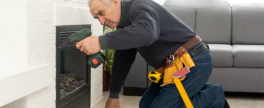 New Indoor Fireplace Installation in Lindenwold, New Jersey