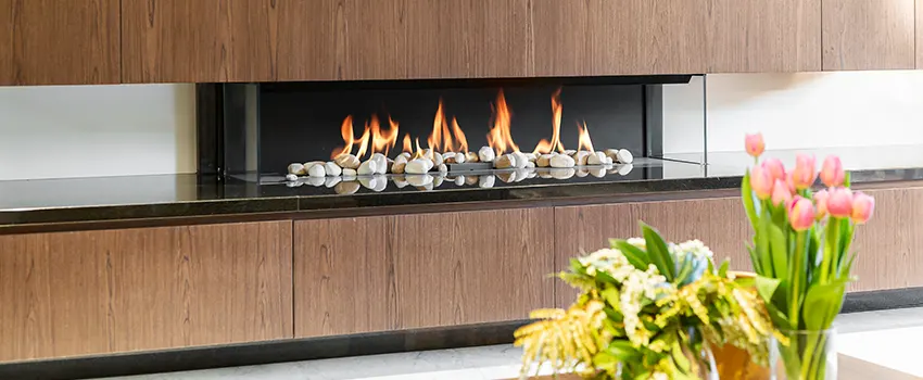 Double-height Fireplace Design Refurbishment in Lindenwold, New Jersey